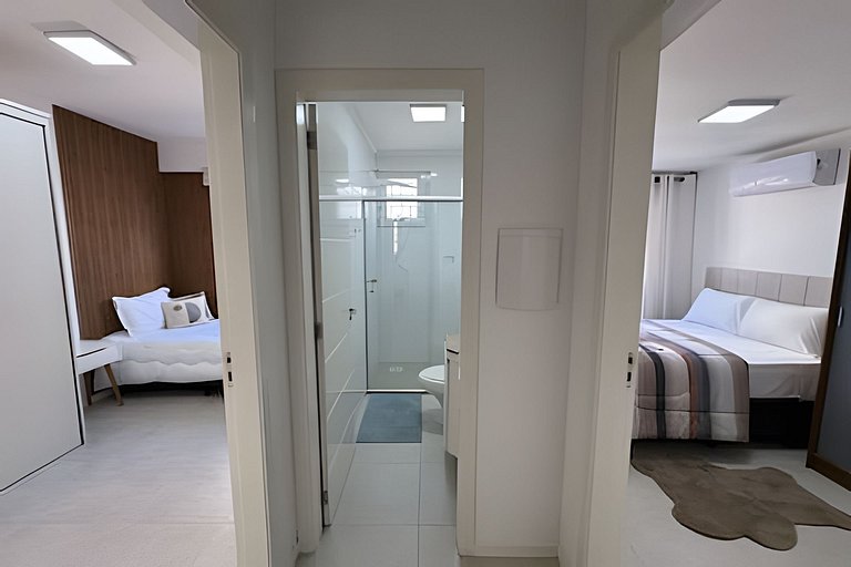 #apê202 Perto de TUDO c/ vaga! LZN Hospedagens