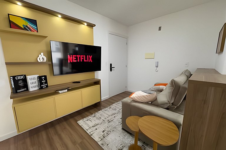 #apê802 - Cinema na sala c/ vaga! LZN Hospedagens