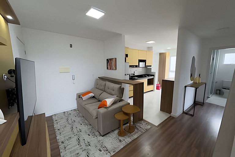 #apê802 - Cinema na sala c/ vaga! LZN Hospedagens