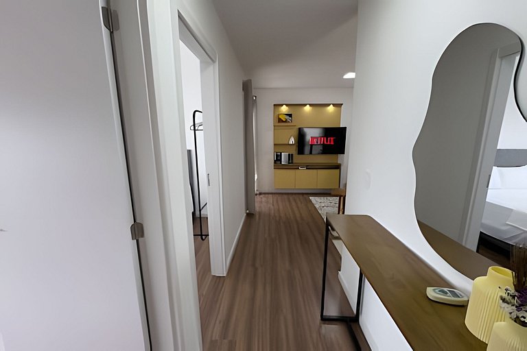 #apê802 - Cinema na sala c/ vaga! LZN Hospedagens