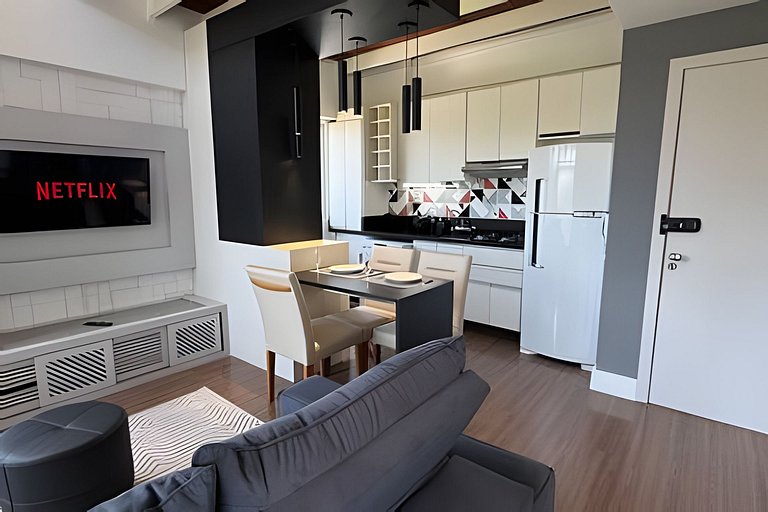 #loft1006 Perto de TUDO c/ vaga! LZN Hospedagens