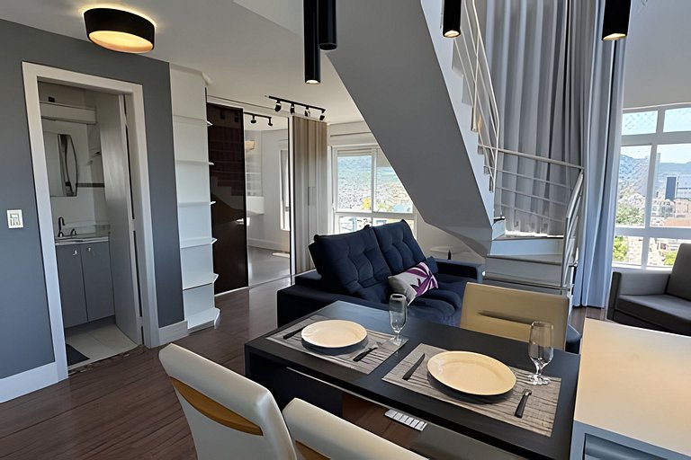 #loft1006 Perto de TUDO c/ vaga! LZN Hospedagens